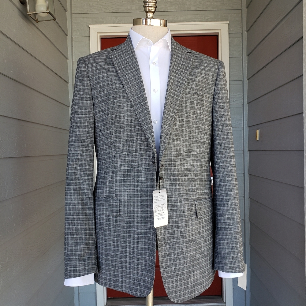 NHP Men's Grey Sport Coat